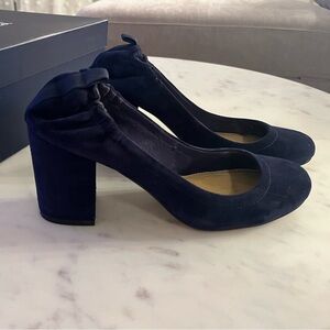 Splendid Dark Blue suede  Heels